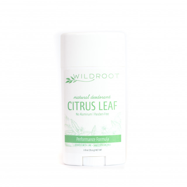 WildRoot Natural Deodorant - Citrus Leaf